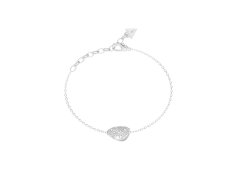 Guess Slušivý náramek s&nbsp;krystaly Moon Drops JUBB06254JWRH 18,4 cm