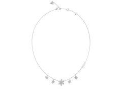 Guess Půvabný ocelový náhrdelník s květinami White Lotus JUBN04143JWRHT/U