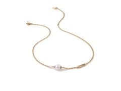 Guess Půvabný pozlacený náhrdelník s perlou Underwater Love JUBN02268JWYGT/U