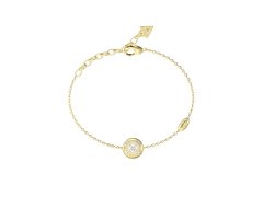 Guess Půvabný pozlacený náramek Sparks JUBB06288JWYG 18,4 cm