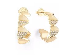 Guess Romantické kruhové náušnice Lovely Guess JUBE03040JWYGT