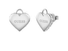 Guess Romantické ocelové náušnice Srdíčka Falling In Love JUBE02231JWRHT/U