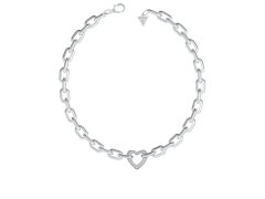 Guess Výrazný ocelový náhrdelník Beloved JUBN05015JWRHT/U