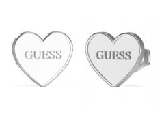 Guess Slušivé ocelové náušnice Srdce JUBE02171JWRHT/U