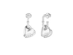 Guess Srdcové ocelové náušnice By Your Side JUBE06076JWRHT/U