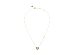 Guess Srdíčkový pozlacený náhrdelník Beloved JUBN05007JWYGPKT/U