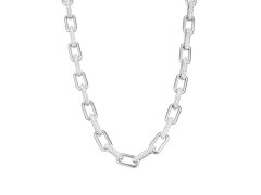 Guess Stříbrný náhrdelník se zirkony Nuances JSBN04589JWRHT/U 44,5 cm