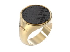 Guess Stylový pozlacený prsten King`s Road JUMR03222JWYGBK 60 mm