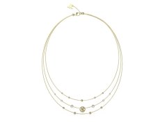 Guess Trojitý pozlacený náhrdelník Perfect Illusion JUBN03376JWYGT