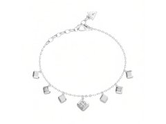 Guess Úchvatný ocelový náramek Ace Of Diamonds JUBB06179JWRH 18,4 cm