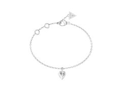 Guess Úchvatný ocelový náramek Srdce By Your Side JUBB06082JWRH 18,4 cm