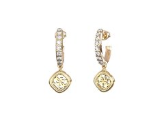 Guess Visací náušnice s&nbsp;krystaly Jaipur Splendor JUBE06151JWYGT/U