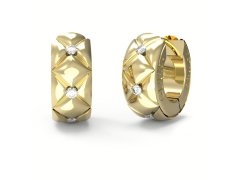 Guess Výrazné ocelové kruhy Stylish Guess JUBE04590JWYGT/U