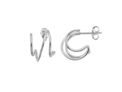 Hot Diamonds Designové stříbrné náušnice s&nbsp;diamanty Much Loved DE864