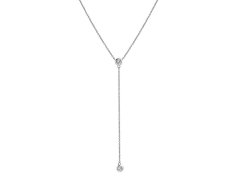 Hot Diamonds Elegantní stříbrný náhrdelník s diamantem Tender DN176