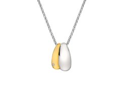 Hot Diamonds Módní bicolor náhrdelník s&nbsp;diamantem Droplet DP1095