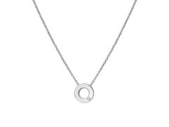 Hot Diamonds Minimalistický stříbrný náhrdelník s diamantem Diamond Amulets DP892