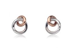 Hot Diamonds Náušnice Eternity Interlocking Stud DE309