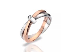 Hot Diamonds Prsten Eternity Interlocking DR112 60 mm