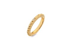 Hot Diamonds Půvabný pozlacený prsten s diamantem Jac Jossa Hope DR226 54 mm