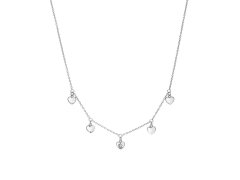 Hot Diamonds Romantický stříbrný náhrdelník s diamantem Most Loved DN160/DN162 32 - 39 cm