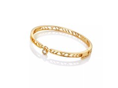 Hot Diamonds Originální pevný náramek s&nbsp;diamantem Revolve DC222