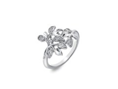Hot Diamonds Slušivý stříbrný prsten Hot Diamonds Nurture DR233 51 mm