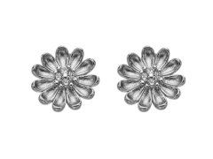 Hot Diamonds Náušnice Květina Proud of You Silver Whisper SWE009