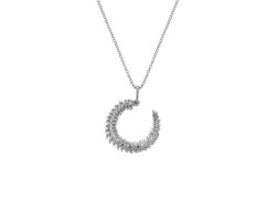 Hot Diamonds Stříbrný náhrdelník s&nbsp;diamantem a&nbsp;topazy Selene DP1093