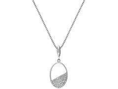 Hot Diamonds Stříbrný náhrdelník s diamantem Horizon Topaz DP767