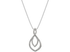 Hot Diamonds Stříbrný náhrdelník s pravým diamantem Lily DP733
