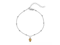 Hot Diamonds Náramek pro ženy narozené v&nbsp;listopadu Silver Whisper SWB035