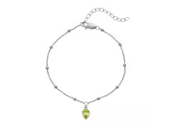 Hot Diamonds Náramek pro ženy narozené v&nbsp;srpnu Silver Whisper SWB032