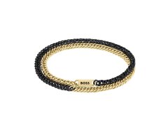 Hugo Boss Bicolor náramek pro muže Jaxe 1580392 19 cm