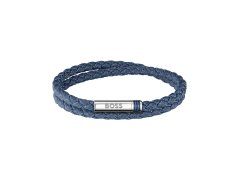 Hugo Boss Modrý dvojitý náramek Ares Summer 1580800