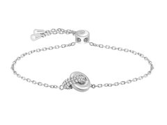 Hugo Boss Něžný ocelový náramek s krystaly Live Precious 1580756