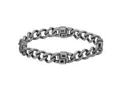 Hugo Boss Ocelový pánský náramek Double B 1580742 19 cm