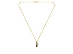 Hugo Boss Pozlacený pánský náhrdelník Kassy Emblem 1580678