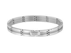Hugo Boss Stylový ocelový náramek pro muže Brooks 1580803