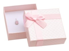 JK Box Dárková krabička na šperky s mašlí AT-4/A5