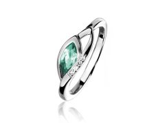 JVD Elegantní stříbrný prsten se zirkony SVLR0059SH8Z4 61 mm