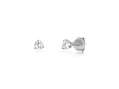 JVD Minimalistické pecky s čirým zirkonem SVLE1501XH2BPU 0,3 cm