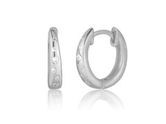 JVD Slušivé stříbrné kruhy se zirkony SVLE3022XF6BI00