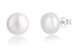 JVD Stříbrné náušnice s perlami SVLE0545XD2P1 0,8 cm