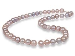 JwL Luxury Pearls Náhrdelník s pravými růžovými perlami JL0266