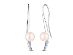 JwL Luxury Pearls Elegantní stříbrné náušnice s perlami JL0857