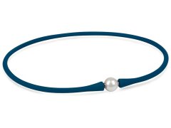 JwL Luxury Pearls Modrý sportovní perlový náhrdelník modrý JL0877