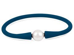 JwL Luxury Pearls Modrý sportovní perlový náramek JL0876