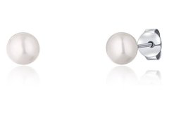 JwL Luxury Pearls Nádherné perlové náušnice ze stříbra JL0781-a