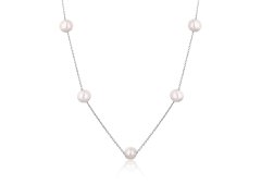 JwL Luxury Pearls Náhrdelník z něžných 5 pravých perel JL0755